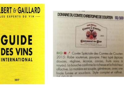 2015 Cuvée Spéciale – Guide Gilbert et Gaillard
